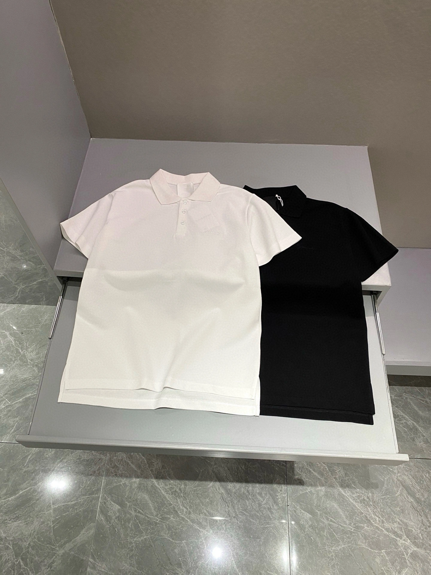 & wg.luxury- 6iv593hy embroidery Polo 2Colour item:E-F361D2826-2